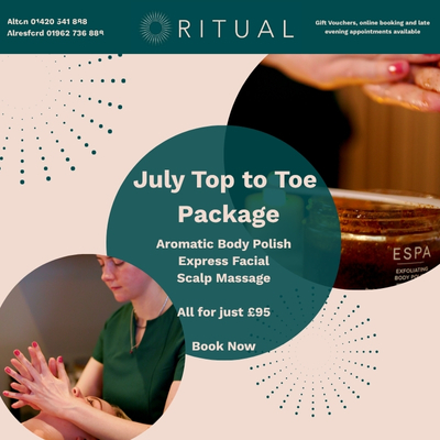 Beauty Offers at RITUAL Beauty Salons in Alton & Alresford Beauty Offers at RITUAL Beauty Salons in Alton & Alresford