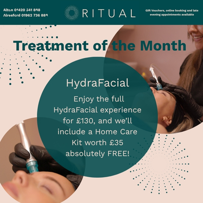 RITUAL BEAUTY SPA HYDRAFACIAL IN ALTON & ALRESFORD