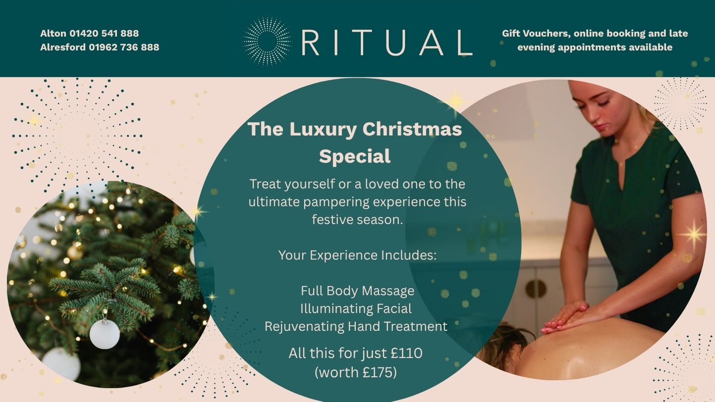 SPECIAL OFFERS AT RITUAL SKIN & BEAUTY CLINICS IN HAMPSHIRE