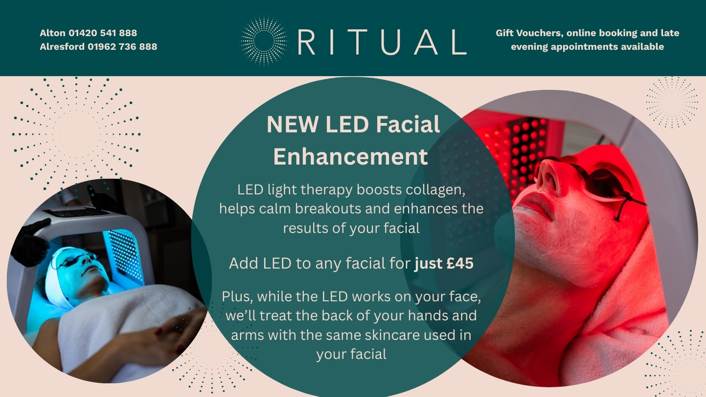 SPECIAL OFFERS AT RITUAL SKIN & BEAUTY CLINICS IN HAMPSHIRE