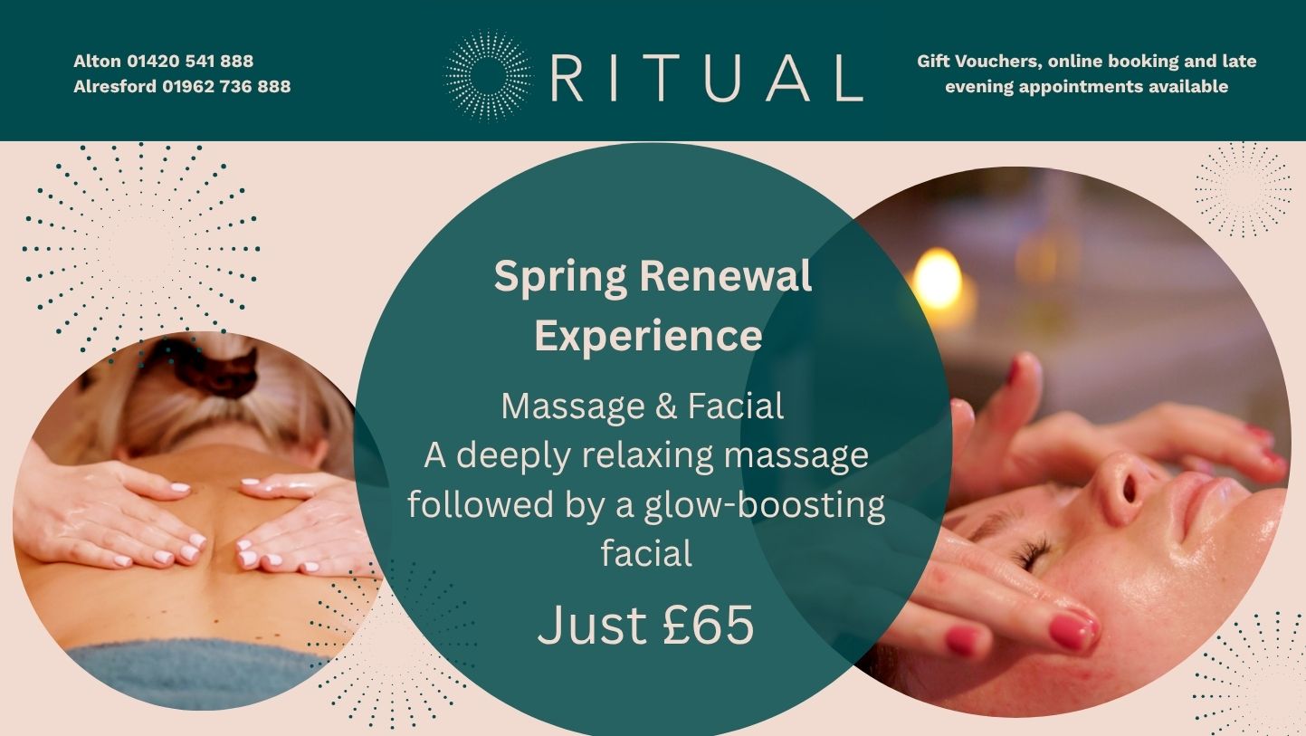 SPECIAL OFFERS AT RITUAL SKIN & BEAUTY CLINICS IN HAMPSHIRE