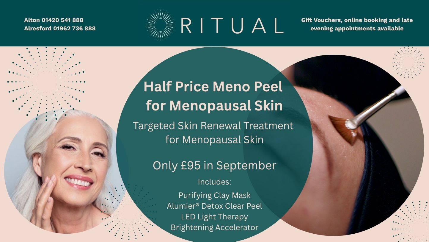 SPECIAL OFFERS AT RITUAL SKIN & BEAUTY CLINICS IN HAMPSHIRE